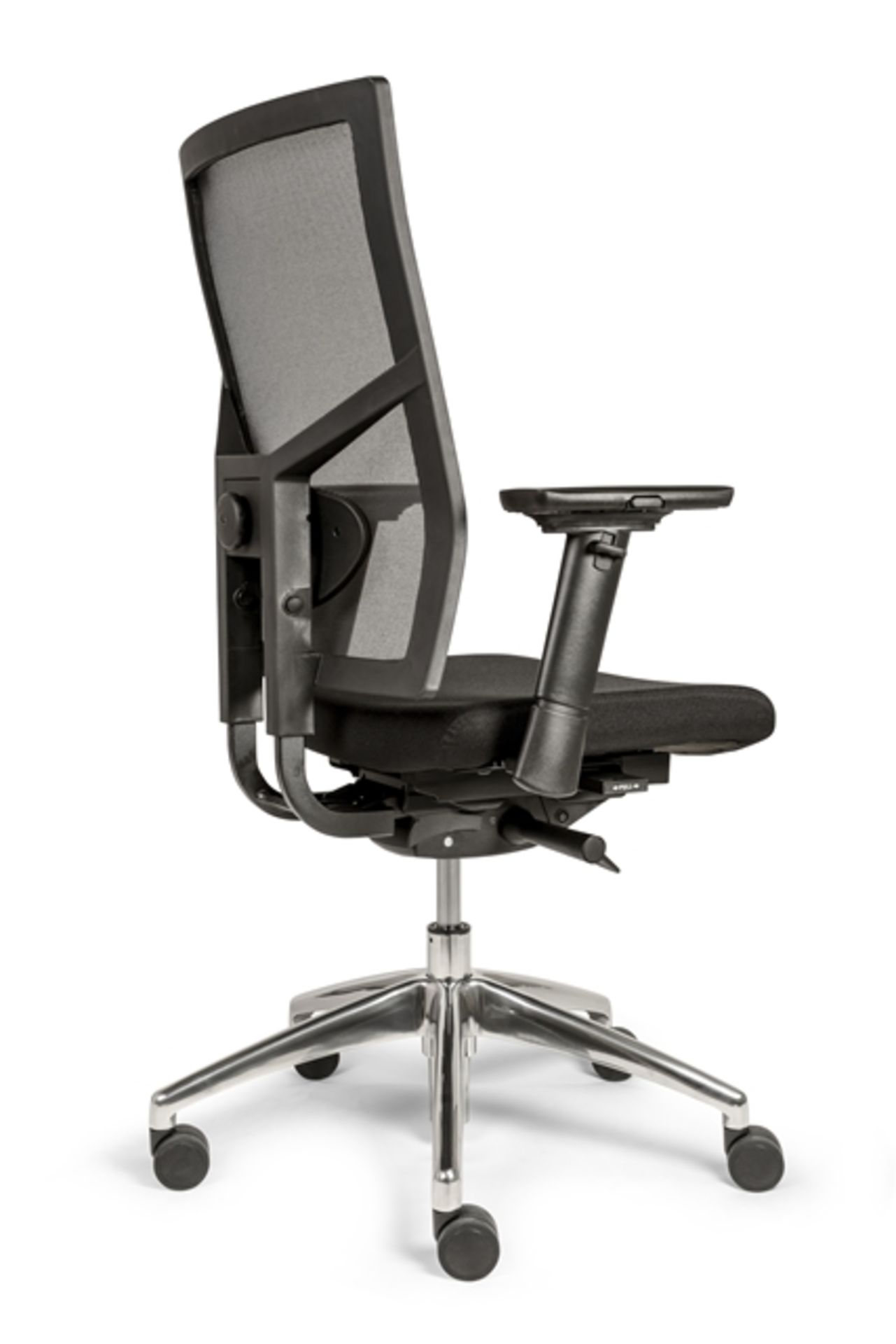 Unused ergonomic mesh backed office chair in black (RRP £279) located in Stafford, viewing by - Image 6 of 7