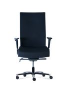 Unused ergonomic office chair in black (RRP £299) located in Stafford, viewing by appointment only