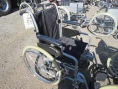 Roma Medical folding wheelchair located in Holmes Chapel, viewing by appointment only 30/09/2019