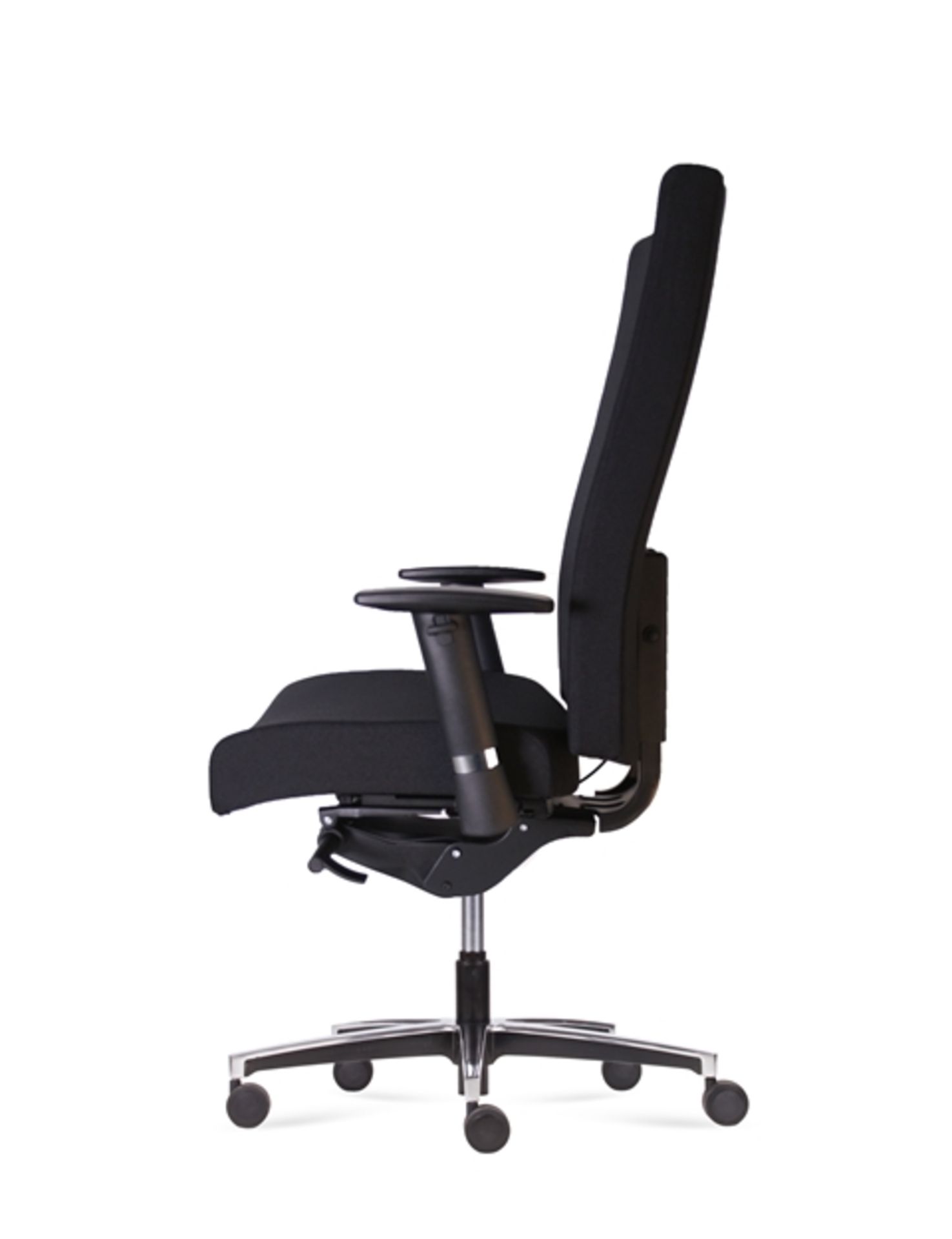 Unused ergonomic office chair in black (RRP £299) located in Stafford, viewing by appointment only - Image 4 of 6