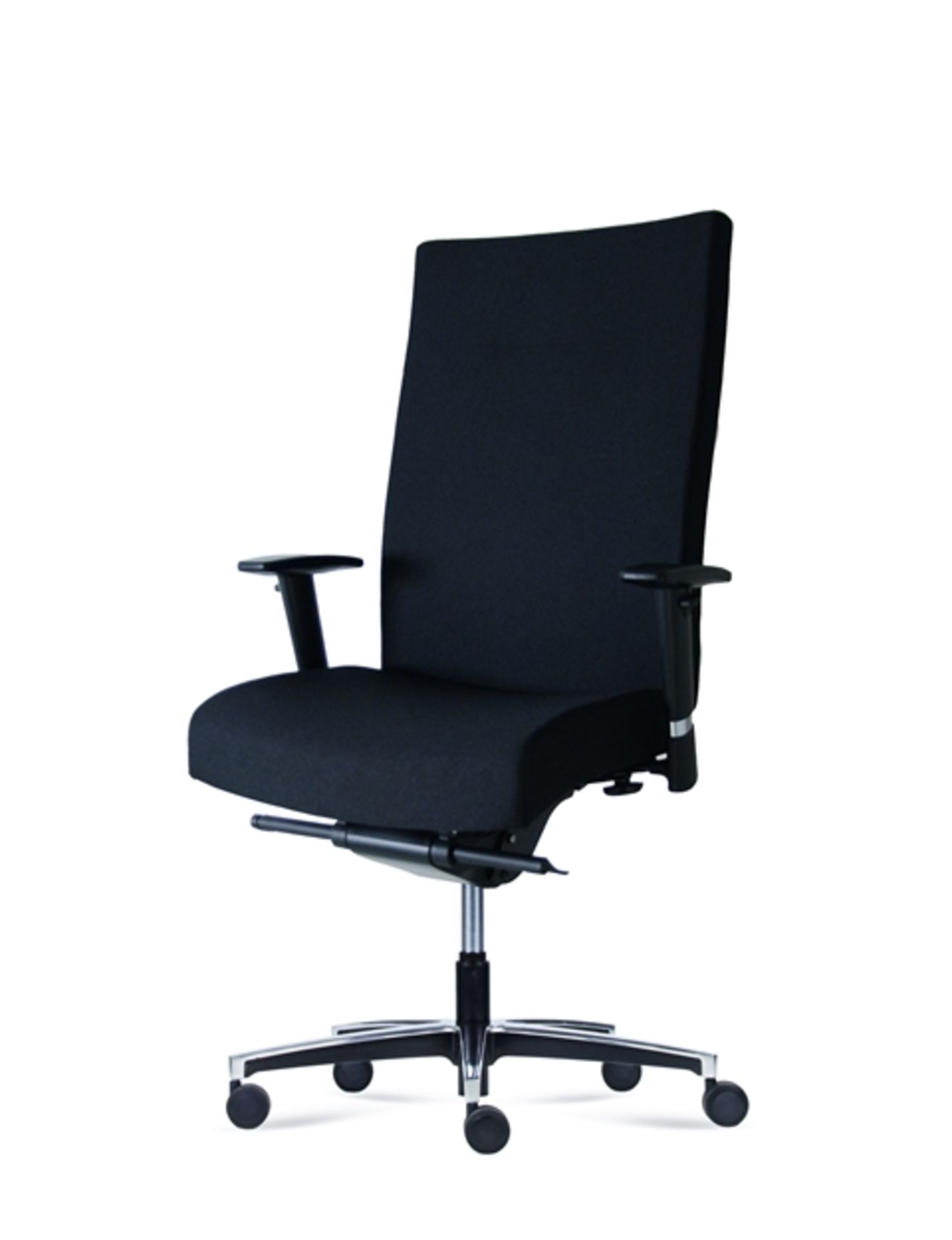 Unused ergonomic office chair in black (RRP £299) located in Stafford, viewing by appointment only - Image 2 of 6