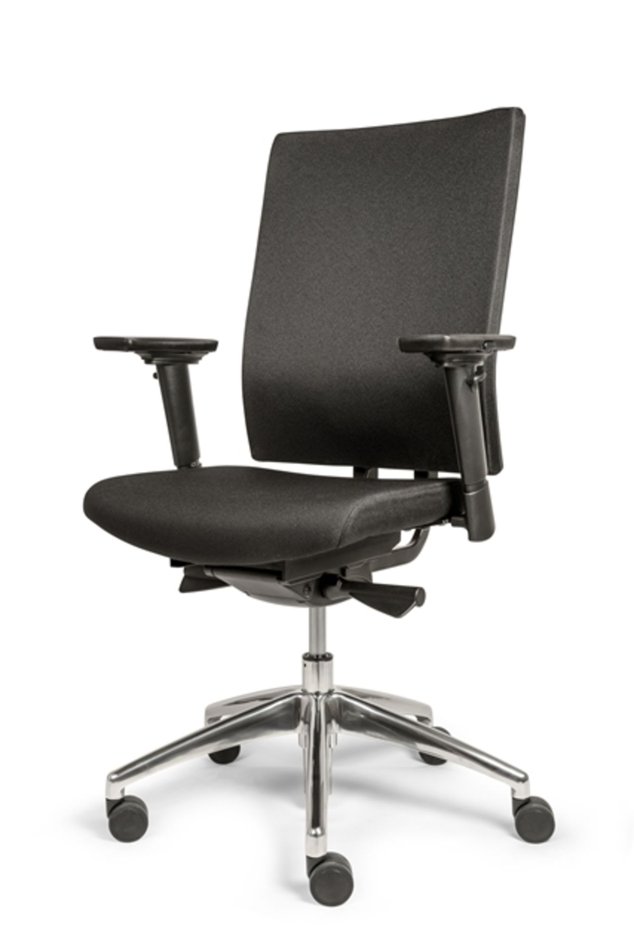 Unused ergonomic fully upholstered office chair in black (RRP £289) located in Stafford, viewing - Image 2 of 7