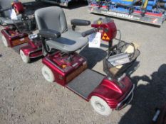 Shoprider Deluxe battery powered mobility scooter c/w basket and charger located in Holmes Chapel,