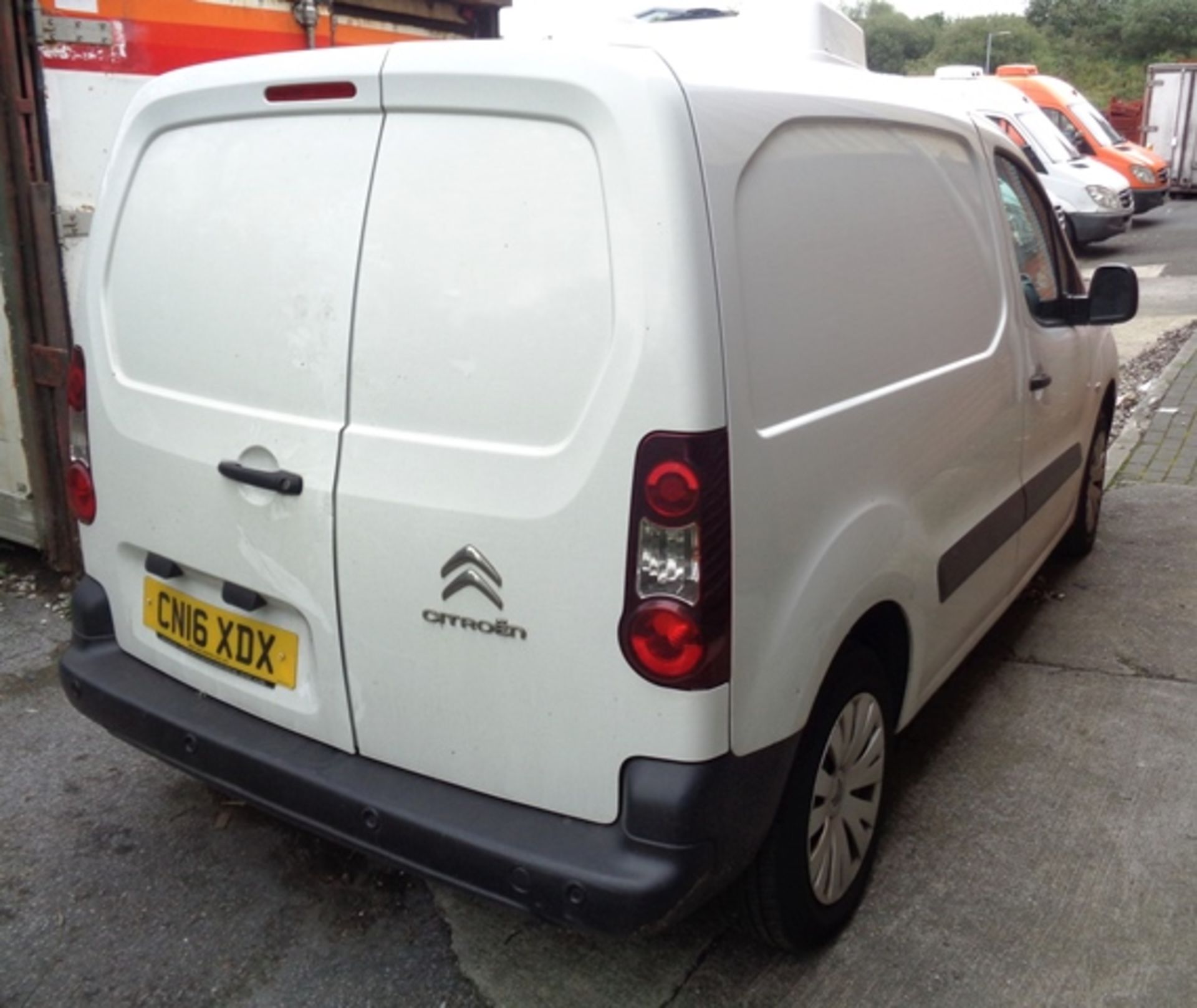 Citroen Berlingo 625 Enterprise Hdi refrigerated panel van. Reg. No: CN16 XDX. Recorded Mileage - Image 4 of 7