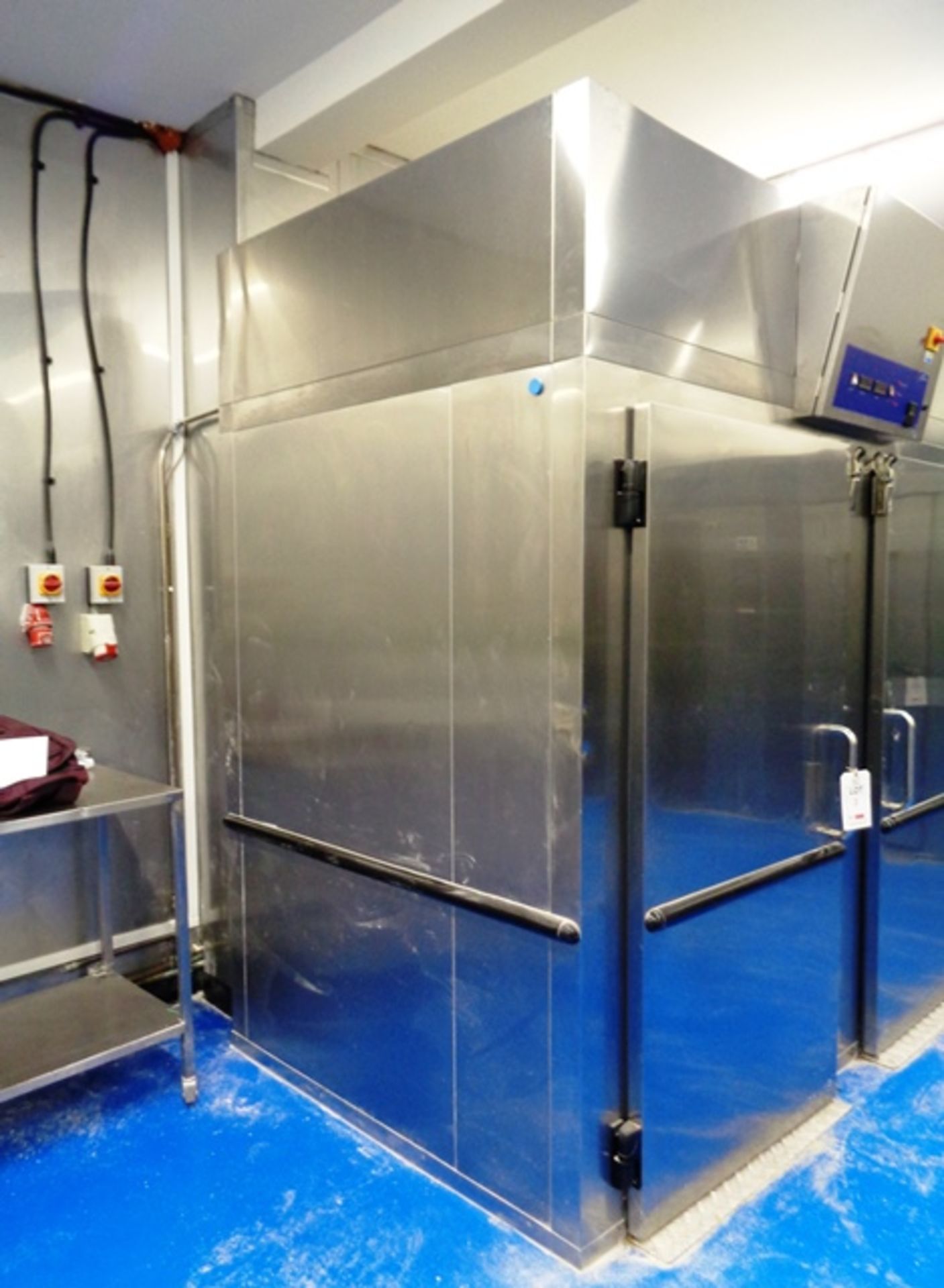 Williams twin door, stainless steel prover, approx. dimensions 2500 x 1500 x 2600mm (between 2016/ - Image 3 of 7