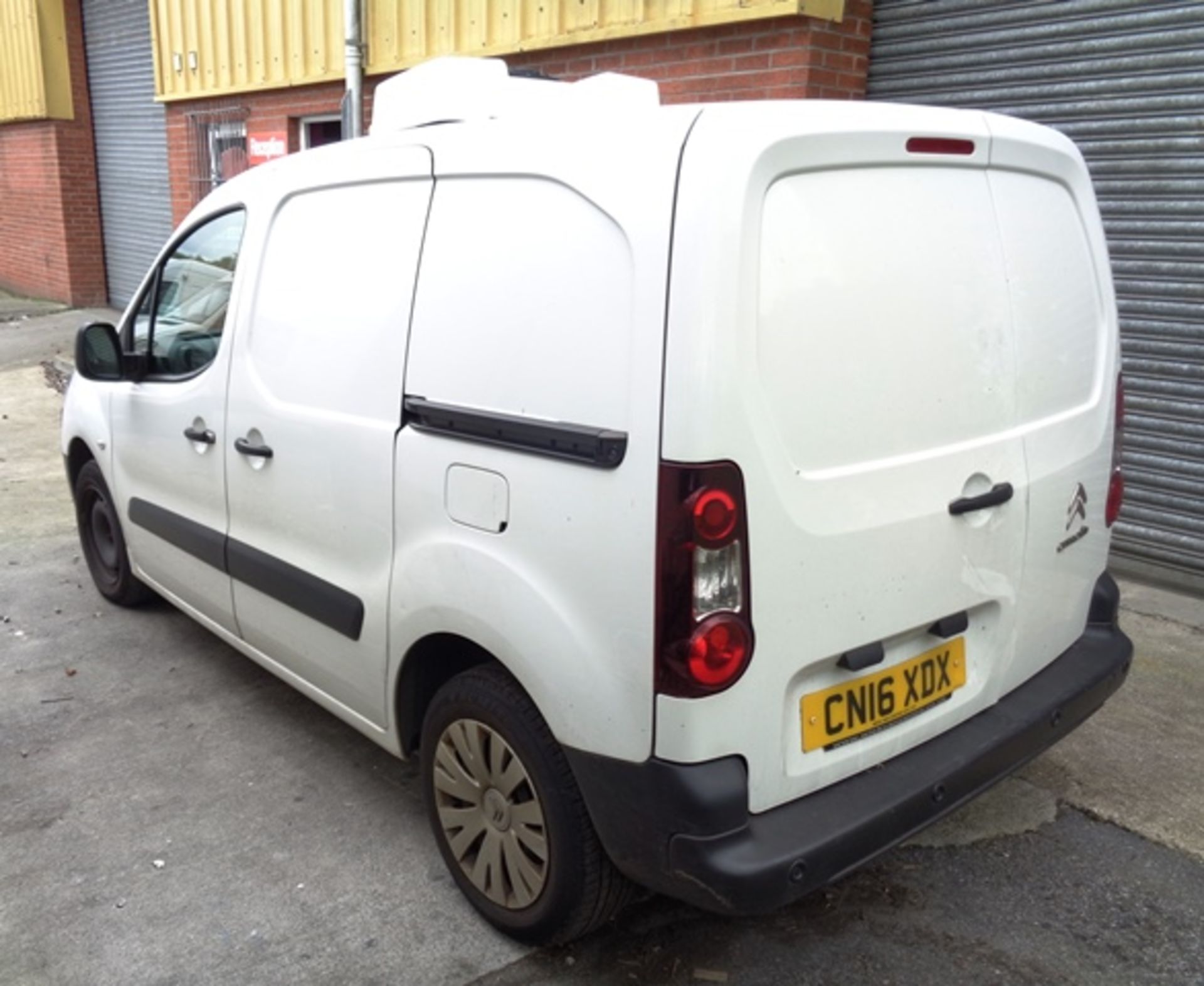 Citroen Berlingo 625 Enterprise Hdi refrigerated panel van. Reg. No: CN16 XDX. Recorded Mileage - Image 3 of 7