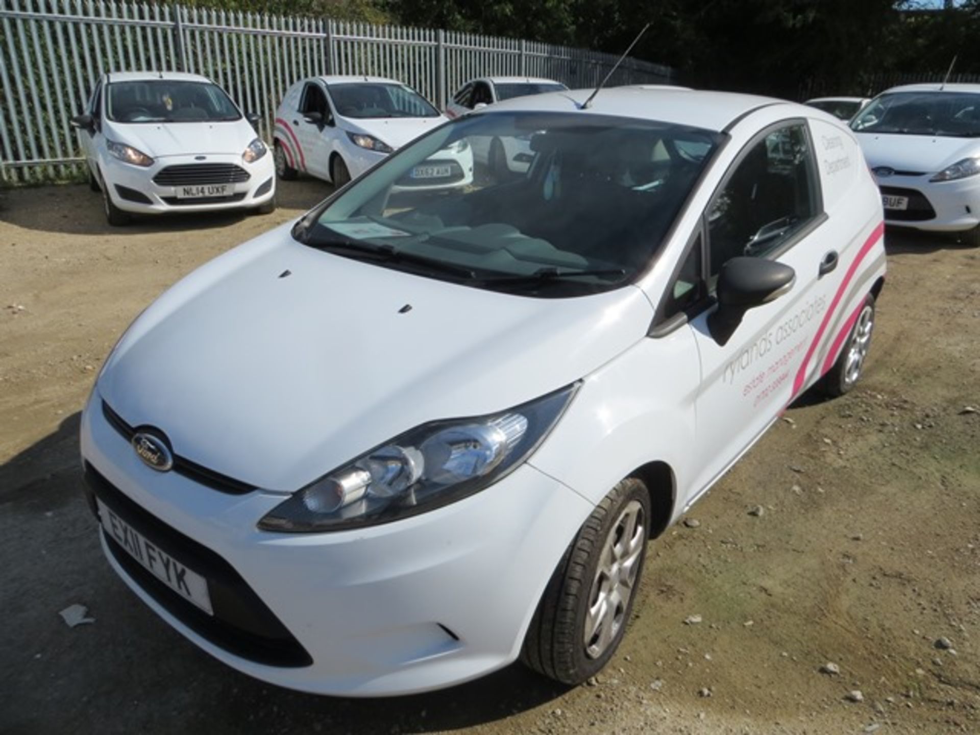 Ford Fiesta Base 1.4TDCi Trend diesel panel van 1399cc Reg No EX11FYK DOR 20/05/2011 93,592 recorded - Image 2 of 7