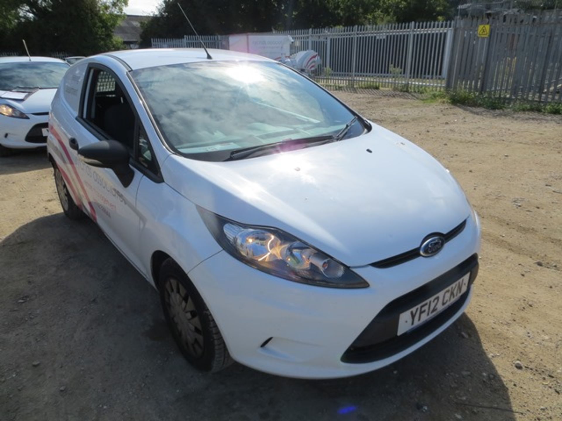 Ford Fiesta Econetic II 1.6TDCi diesel panel van 1560cc Reg No YF12CKN DOR 15/06/2012 105,691