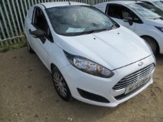 Ford Fiesta Base 1.5 TDCi Eco diesel panel van 1499cc Reg No NL14UXF DOR 01/05/2014 125,189 recorded