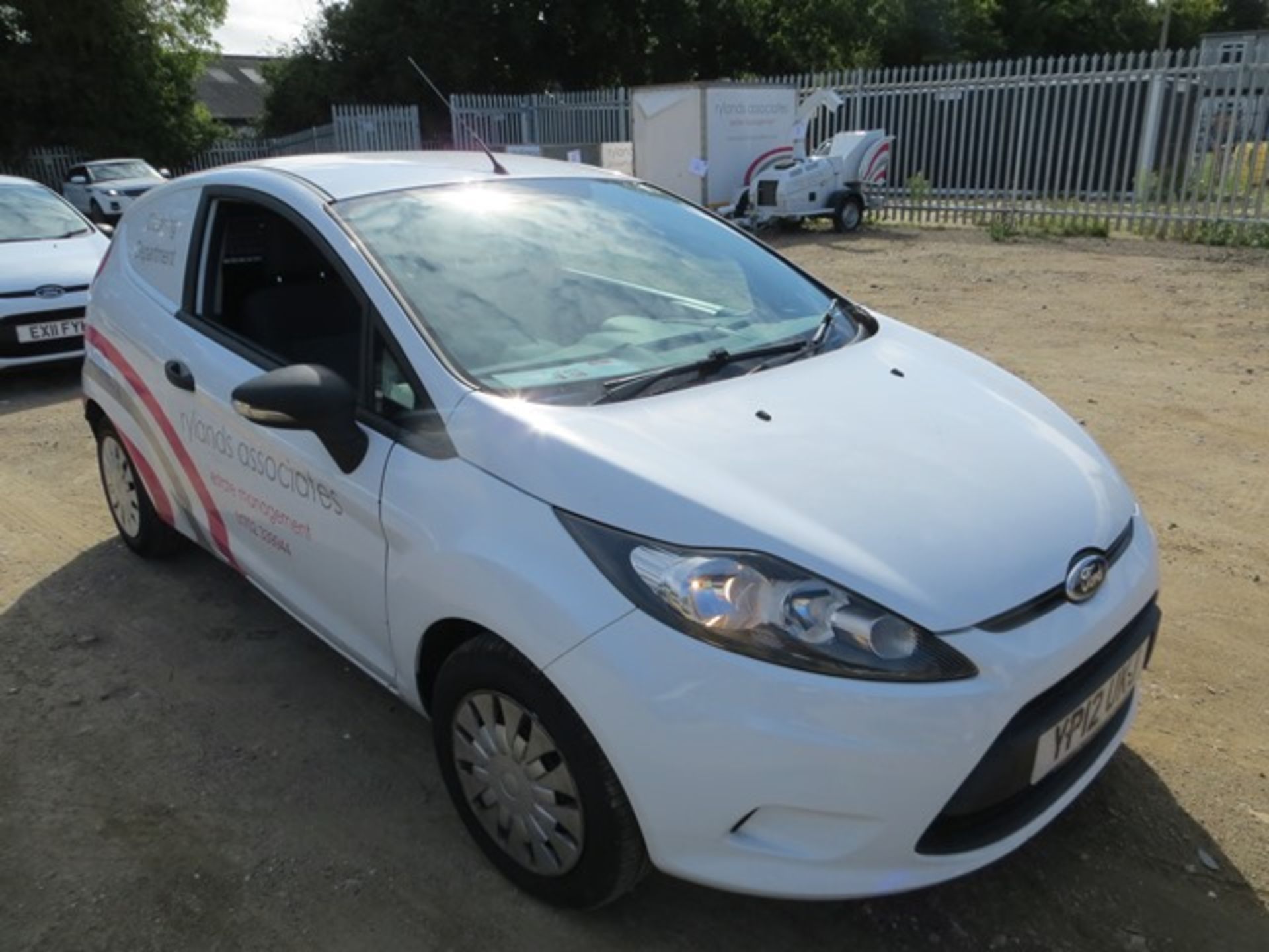 Ford Fiesta Econetic II 1.6TDCi diesel panel van 1560cc Reg No YP12UKJ DOR 17/05/2012 91,893