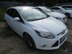 Ford Focus Zetec 1.6TDCi 5 door diesel hatchback 1560cc Reg No YE63TLZ DOR 05/12/2013 49,309