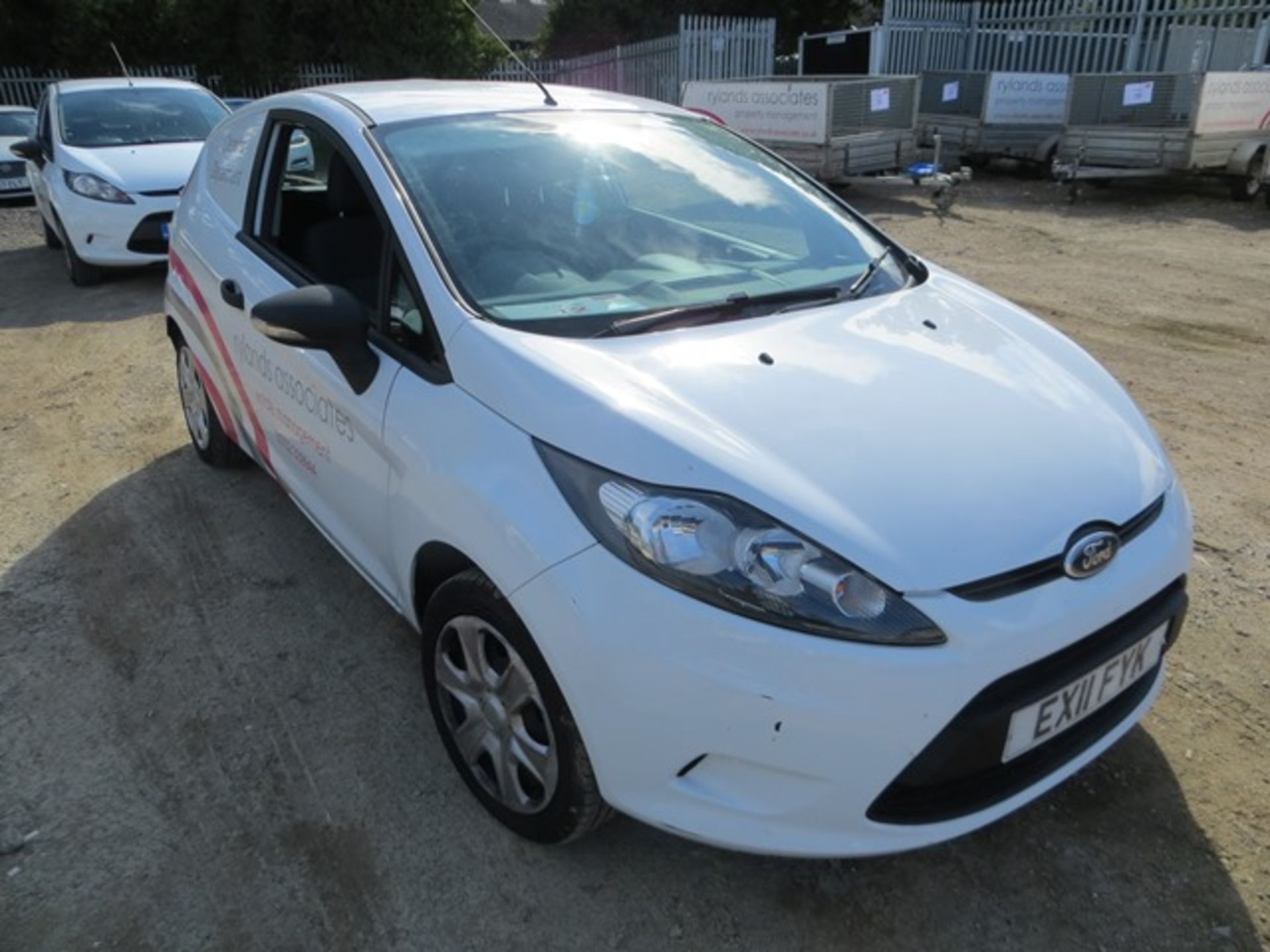 Ford Fiesta Base 1.4TDCi Trend diesel panel van 1399cc Reg No EX11FYK DOR 20/05/2011 93,592 recorded