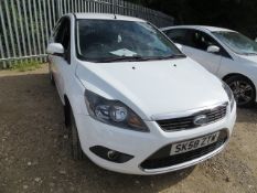 Ford Focus 2.0 Titanium 145 auto 3 door petrol hatchback 1999cc Reg No SK58ZTW DOR 08/09/2008 50,987