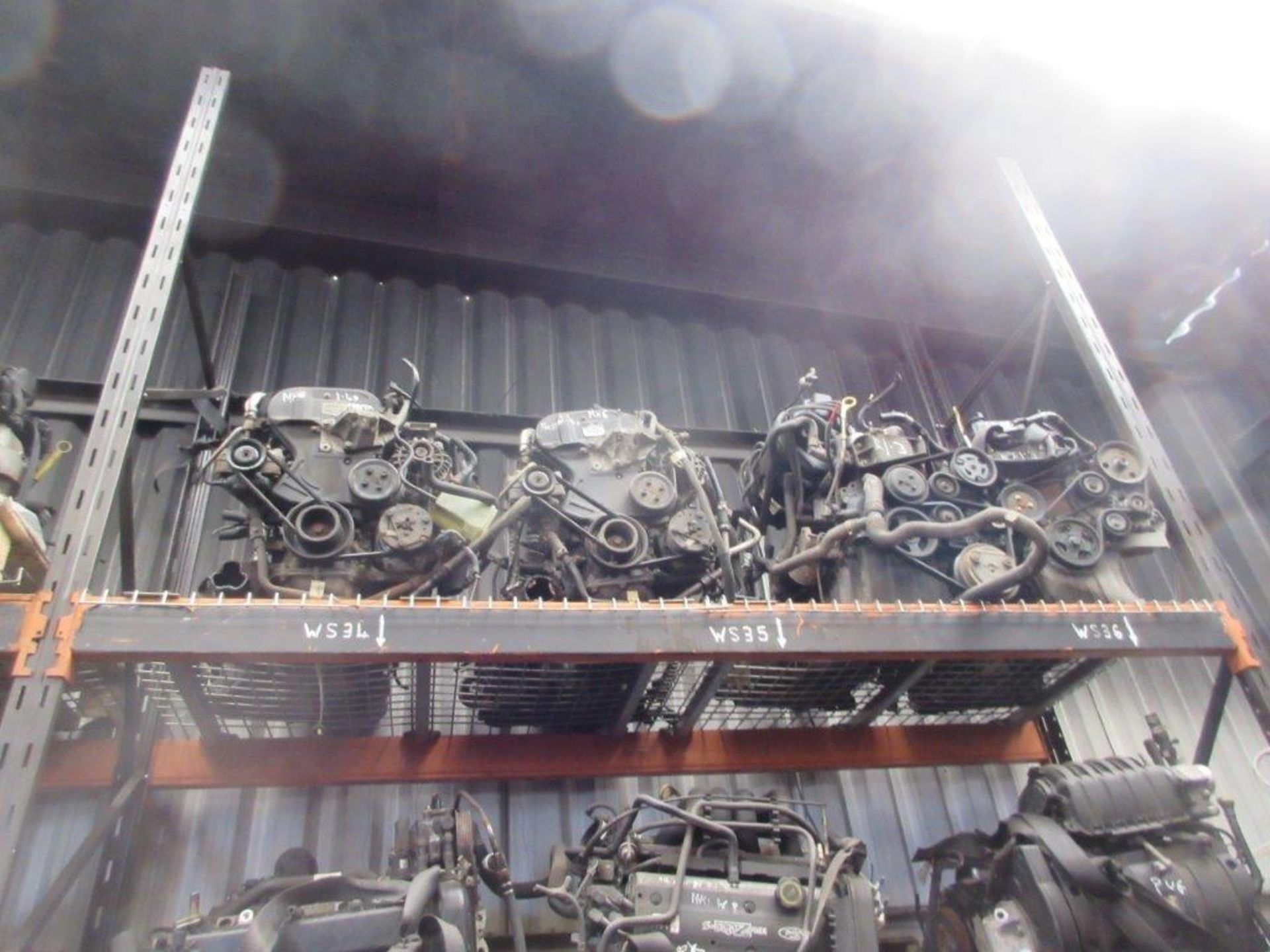 20 assorted engines including 2 bays of of pallet racking including, 216 XEP Astra 1.6P, ASDA - Image 6 of 6