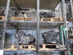 20 assorted engines including unknown, Galaxy 1.9 TDi 2002, unknown, unknown, unknown, Fiesta, Mk