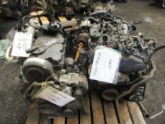 9 assorted engines including VW Sharan 1.9 TDCi, 54 AVY, VW Passat 2.0 TDi 59 110BHP, 05 Almera,