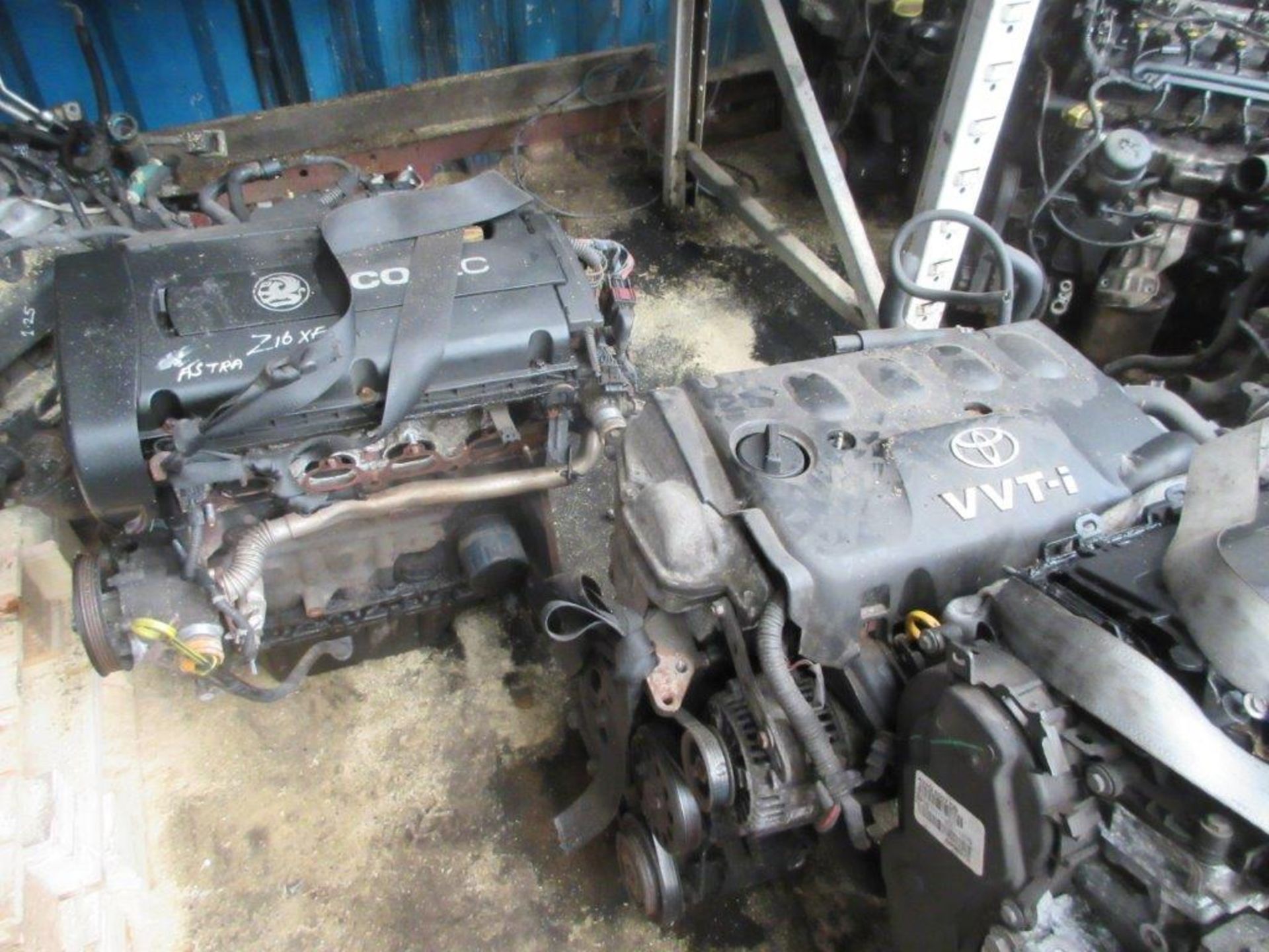 15 assorted engines including unknown, 1.25 unknown, Astra Z16 XEP, Toyota VVTi, unknown, unknown, - Image 2 of 5