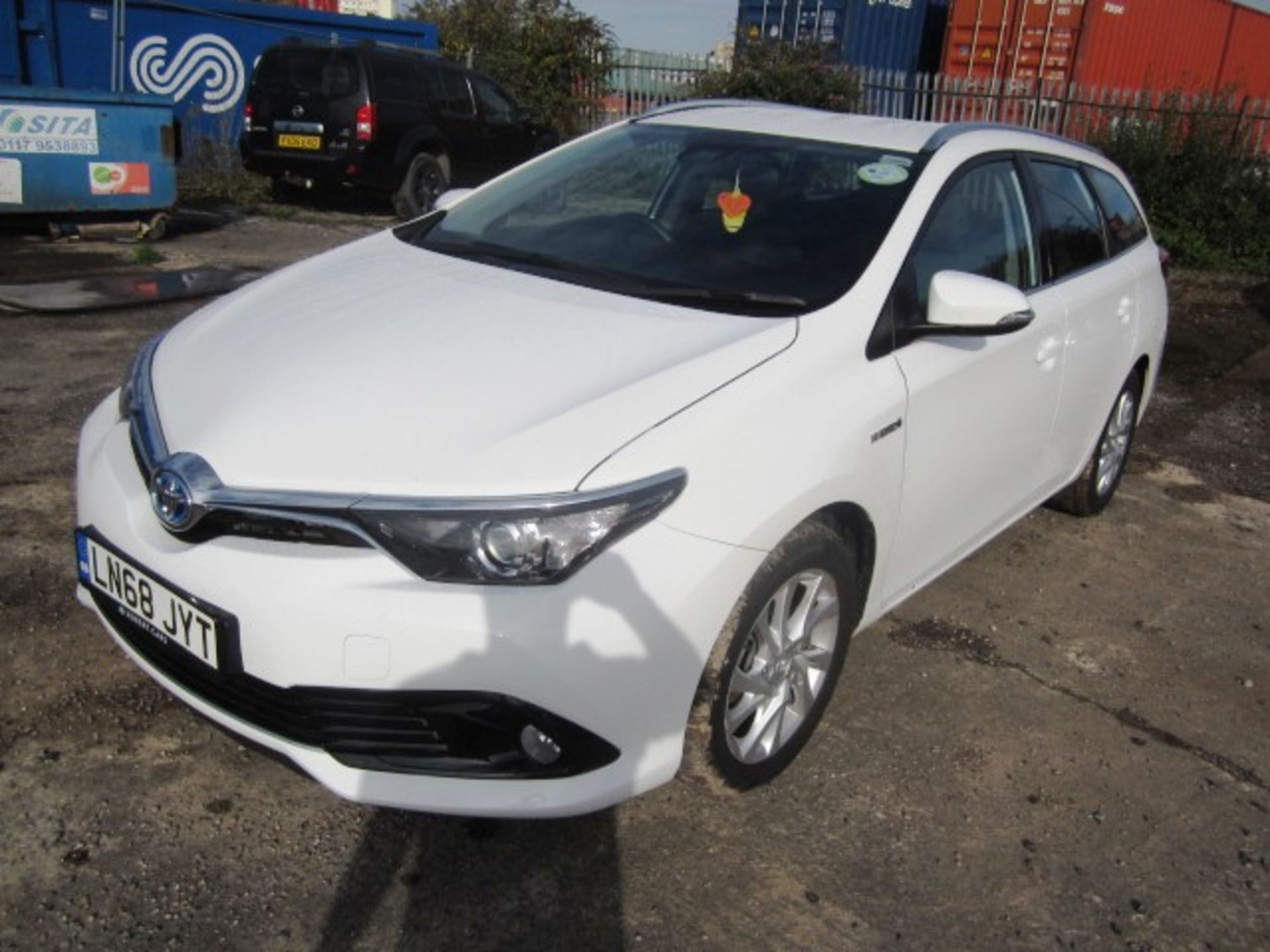 Toyota Auris ICON HEV VVT-I CVT 1.8 hybrid estate. Registration: LN68 JYT. Recorded mileage: 42,844. - Image 3 of 18