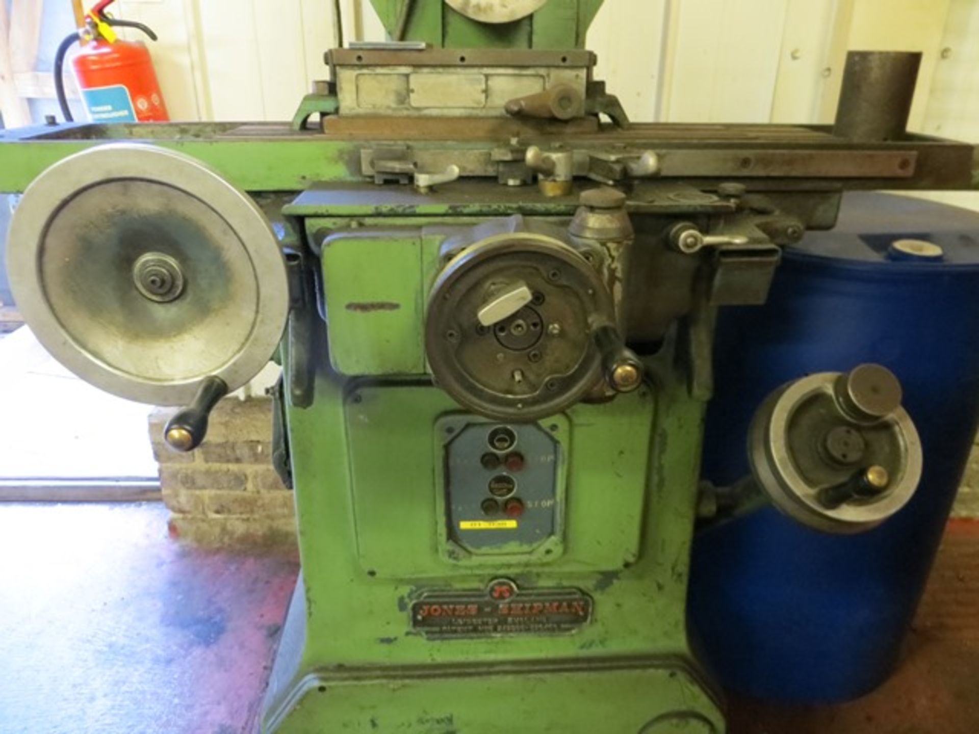 Jones & Shipman Auto Horizontal Surface Grinder model A2G2 (1952) s/n 50M204 with Eclipse type - Image 3 of 7