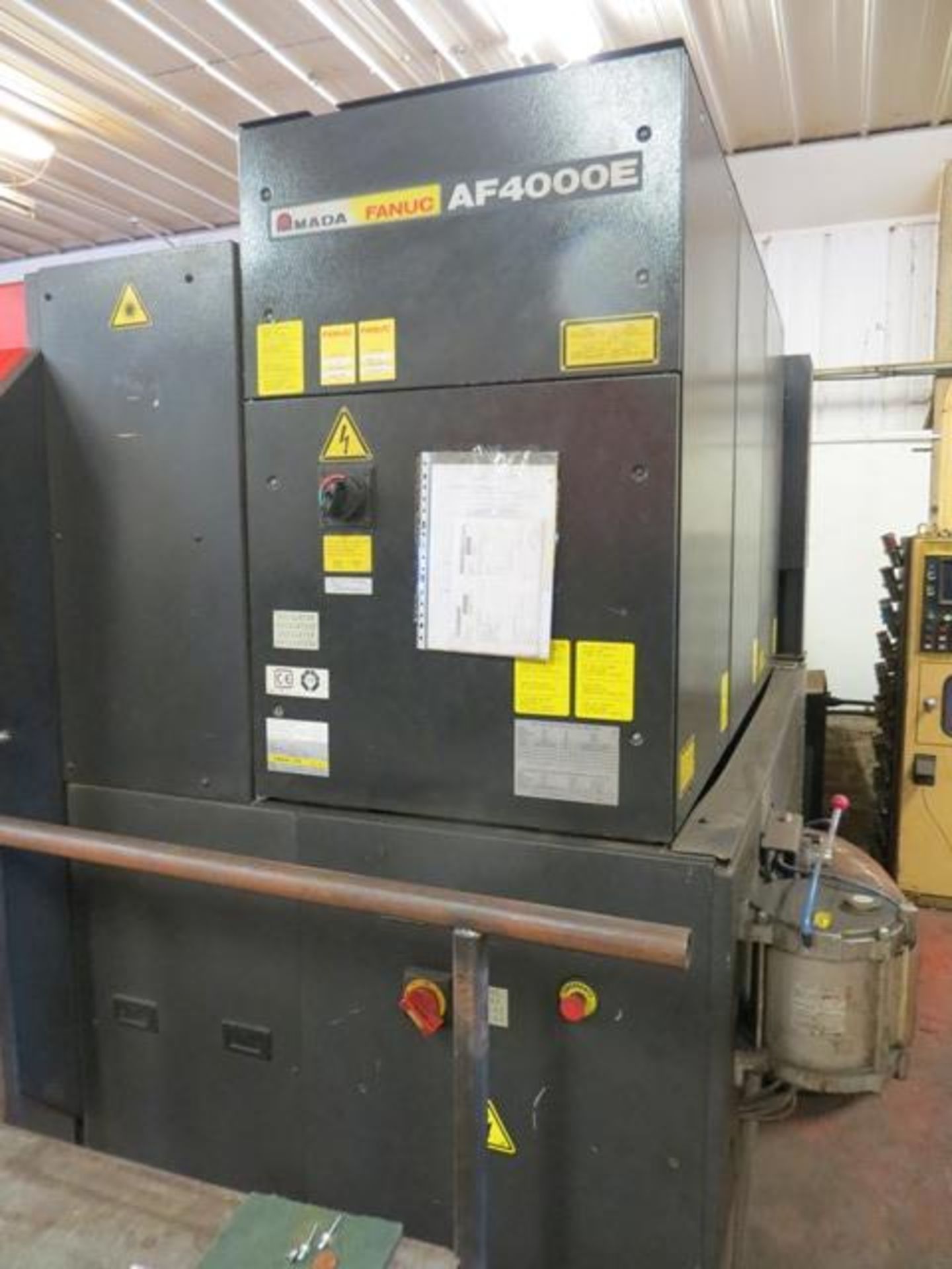 Amada FO-3015 NT 4KW Three Phase Laser Cutter (Sept 2005) c/w Funuc Laser type AO4B-0815-B11, - Image 5 of 15