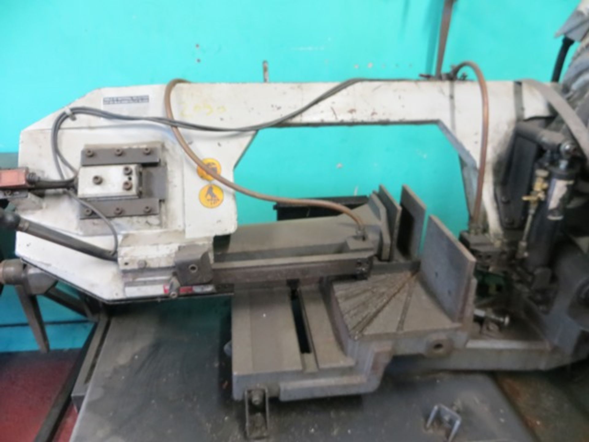 Tomet Three Phase Semi Automatic Double Mitre Bandsaw model 350 SXD Hydro (2008) s/n 08042433 c/w - Image 2 of 7