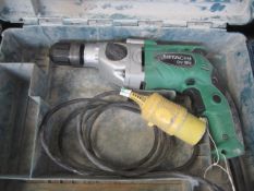 Hitachi DV18V drill, 110v