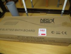 Two NRS slatted bath boards (boxed)