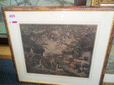 Large print of a painting by G Morland