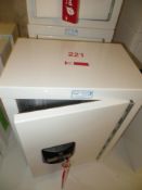 Bristol Maid Lockable Drugs Cabinet H400mm x D200mm x L300mm with key