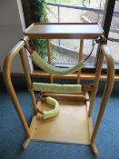 Theo Davies & Sons Owestry wooden medical standing frame& harness