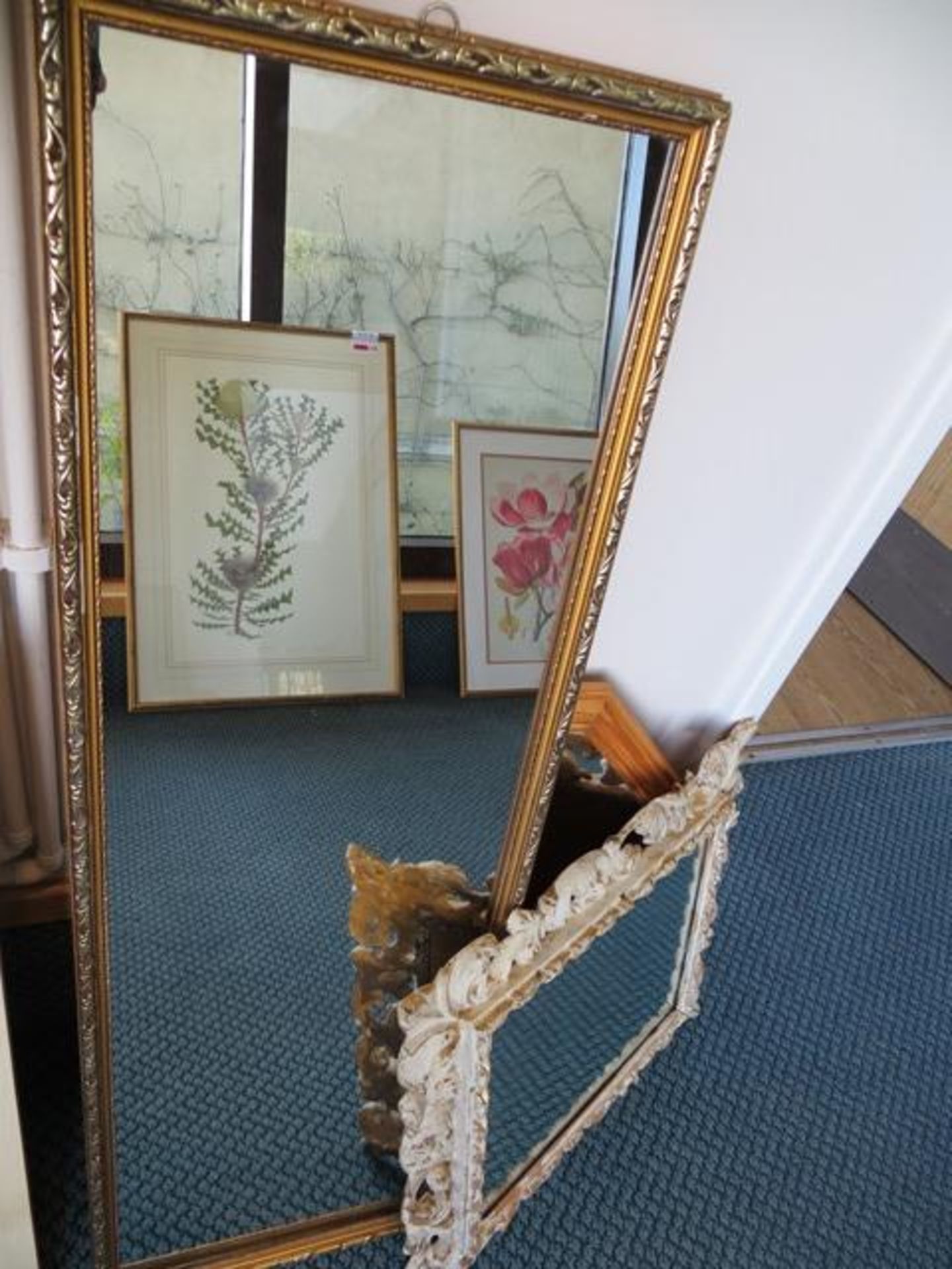 Nine various mirrors as lotted - Image 4 of 5