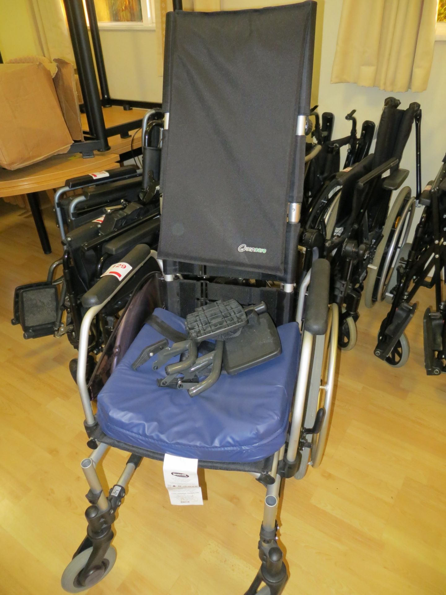 Greencare wheelchair s/n G52 0400182