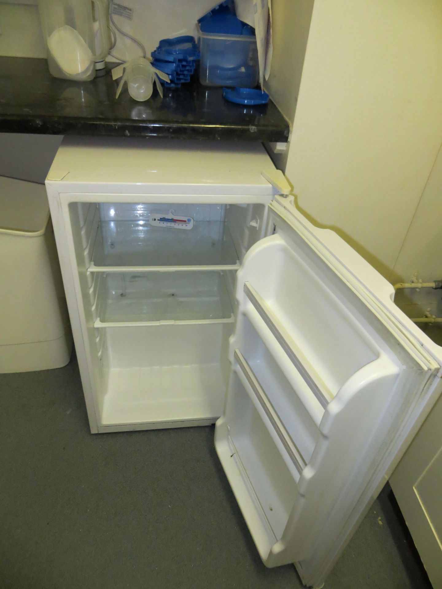 Contents of kitchen to include WB200 water boiler, Service dishwasher, undercounter fridge, crockery - Image 2 of 3