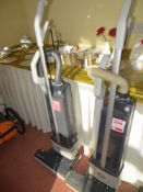 Two Sebo BS36 comfort vacuum cleaners