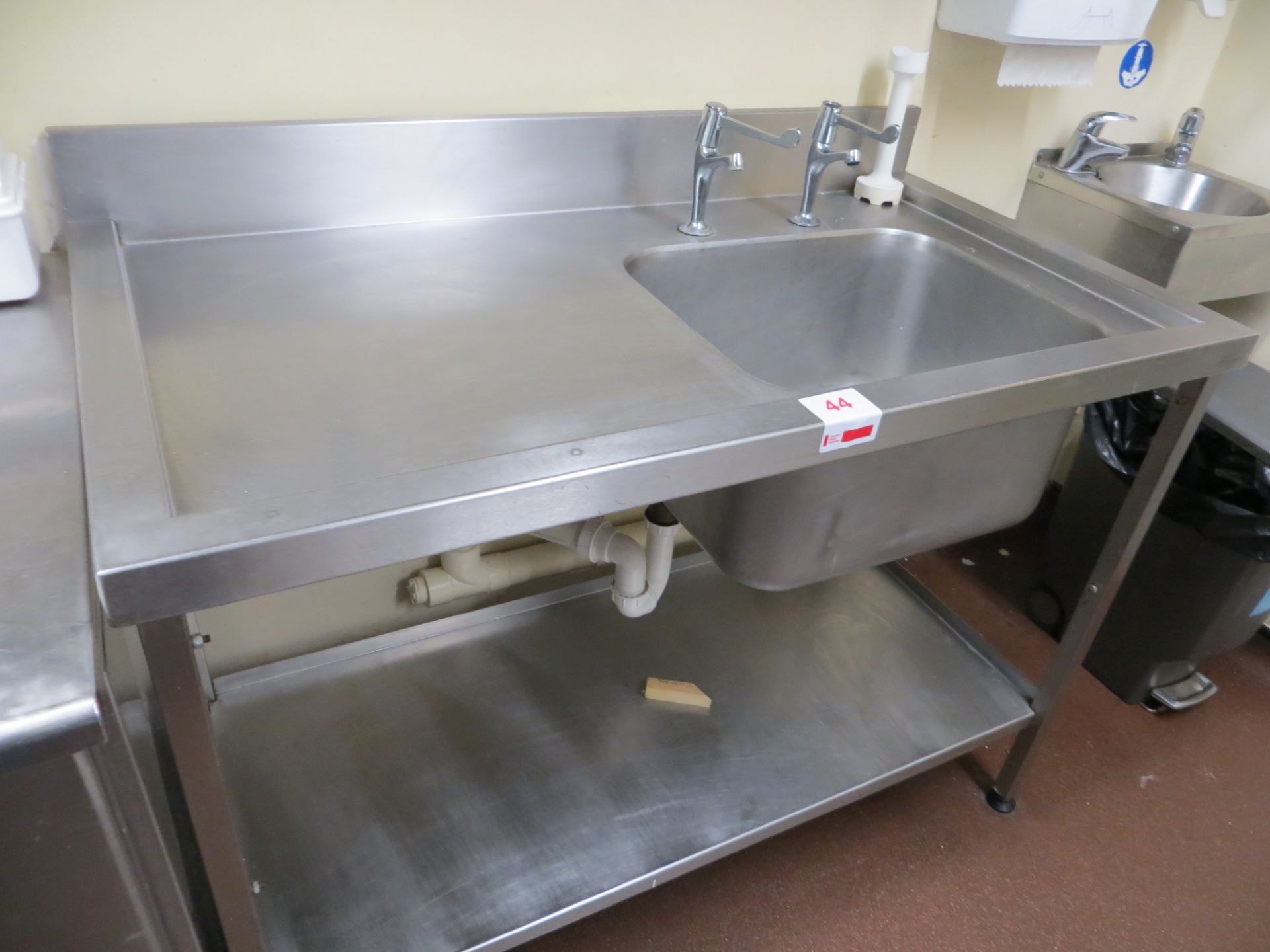 Stainless Steel sink/wash station 1200mm x 660mm