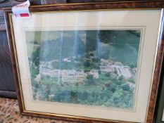 Two framed photos of Burswood Estate