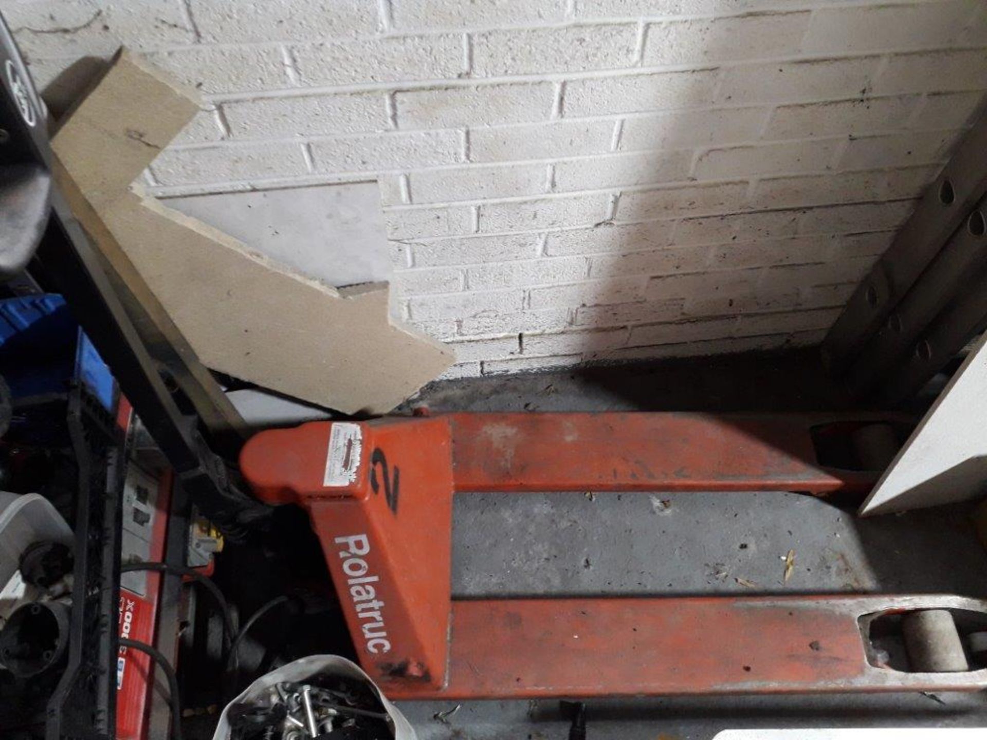 Rolatruc pallet truck (Lying at Third Party Premises in Stoke on Trent, viewing by appointment only)