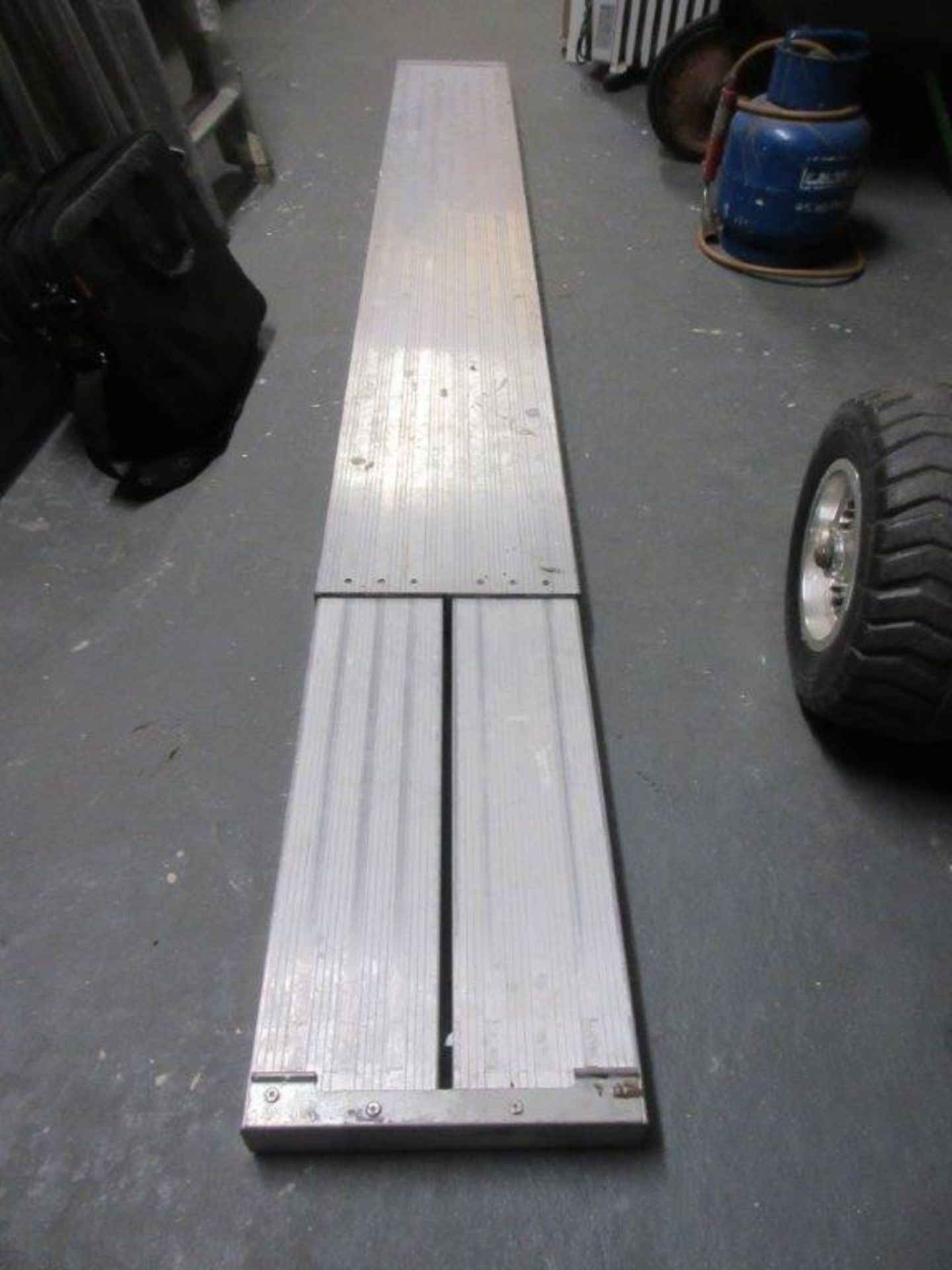 Aluminium telescopic work beam, 28cm wide to 4m long - Image 3 of 4