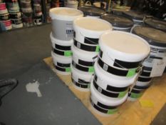 9 x 10-litre tubs of emulsion - magnolia