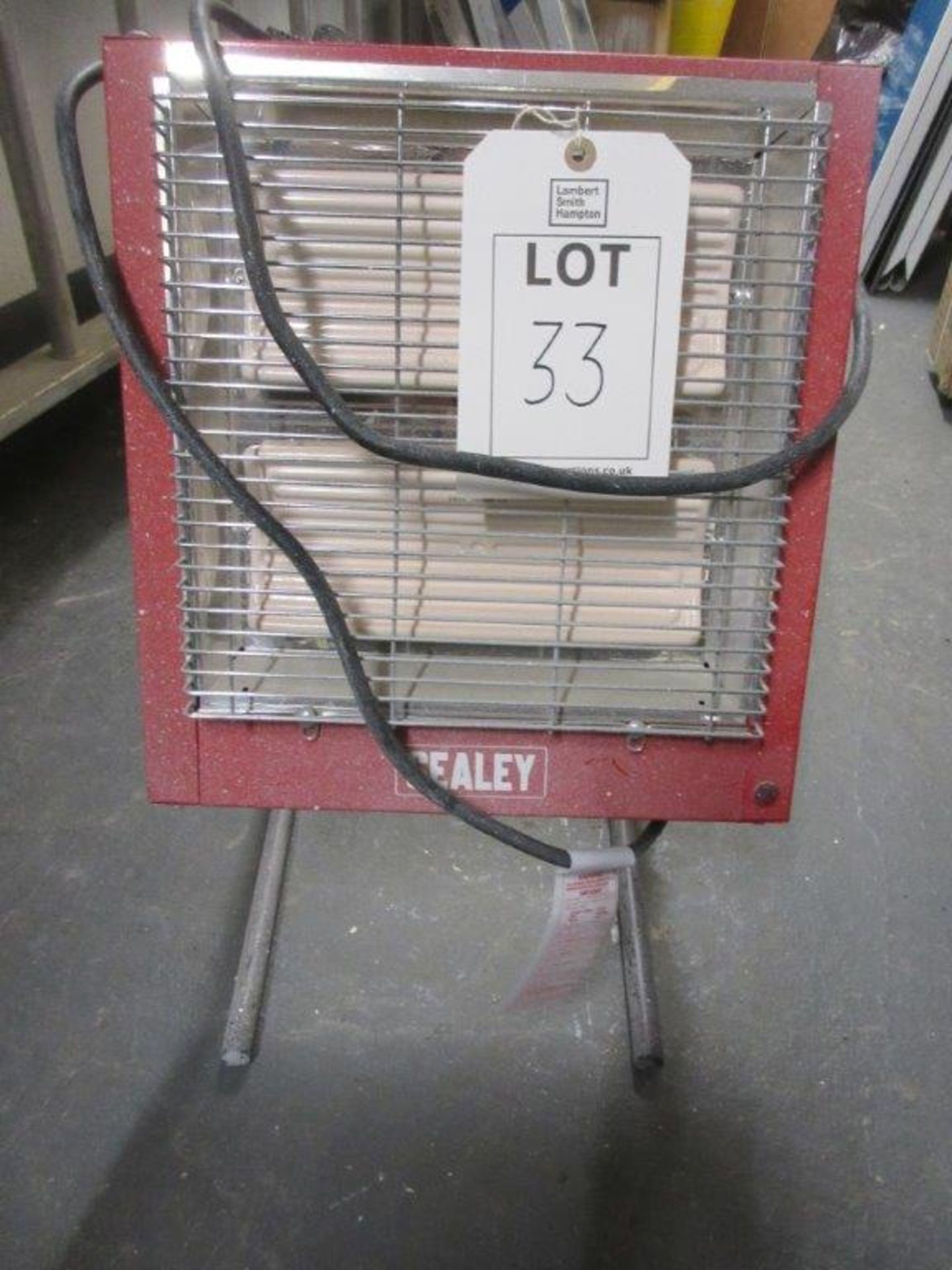 Sealey CH2800 electric ceramic heater - floorstanding