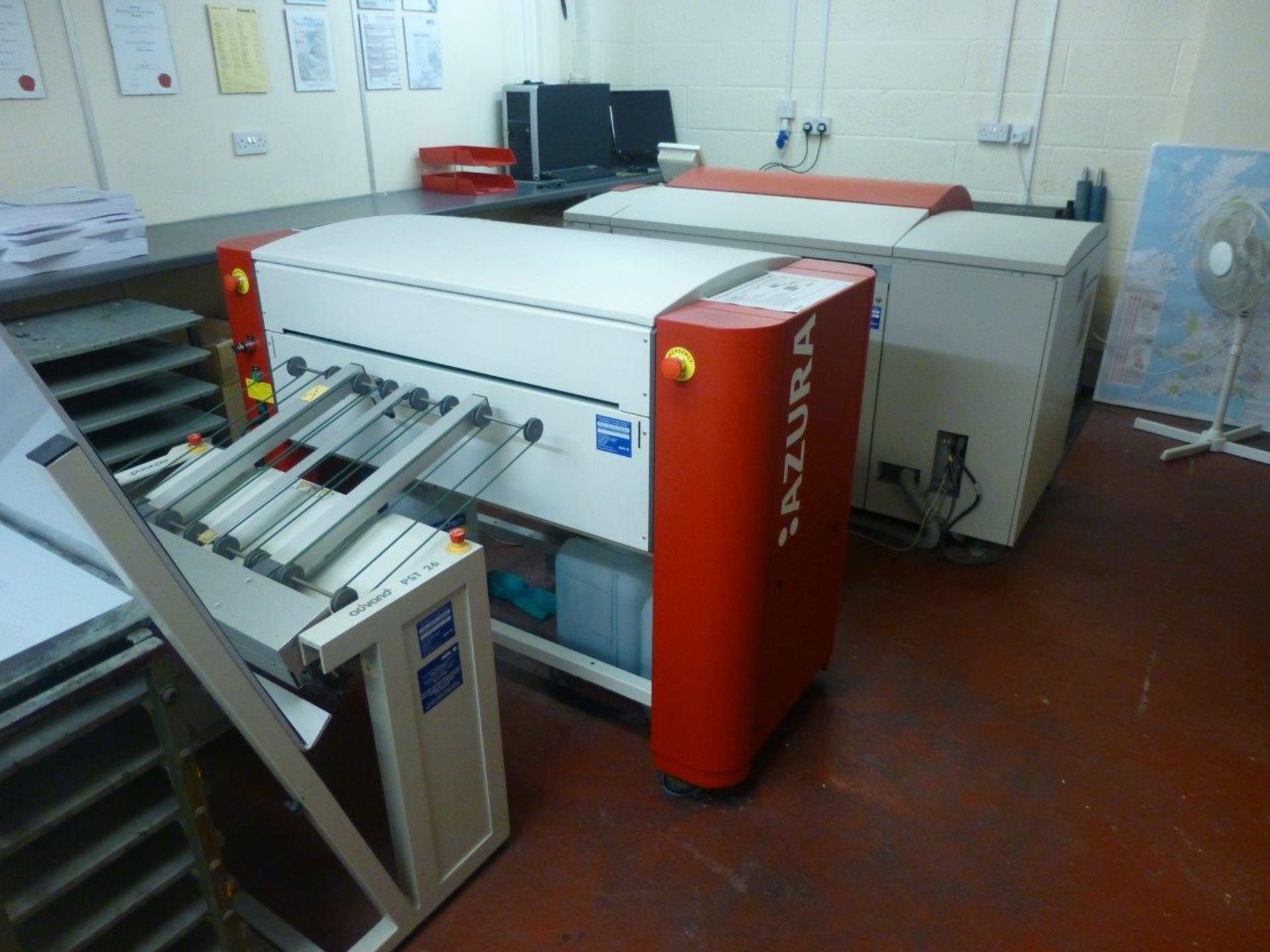 Agfa Acento II S Model PT-4300S CTP digital plate setter, Serial no. 211 (2006) with Agfa Azura C95 - Image 2 of 5