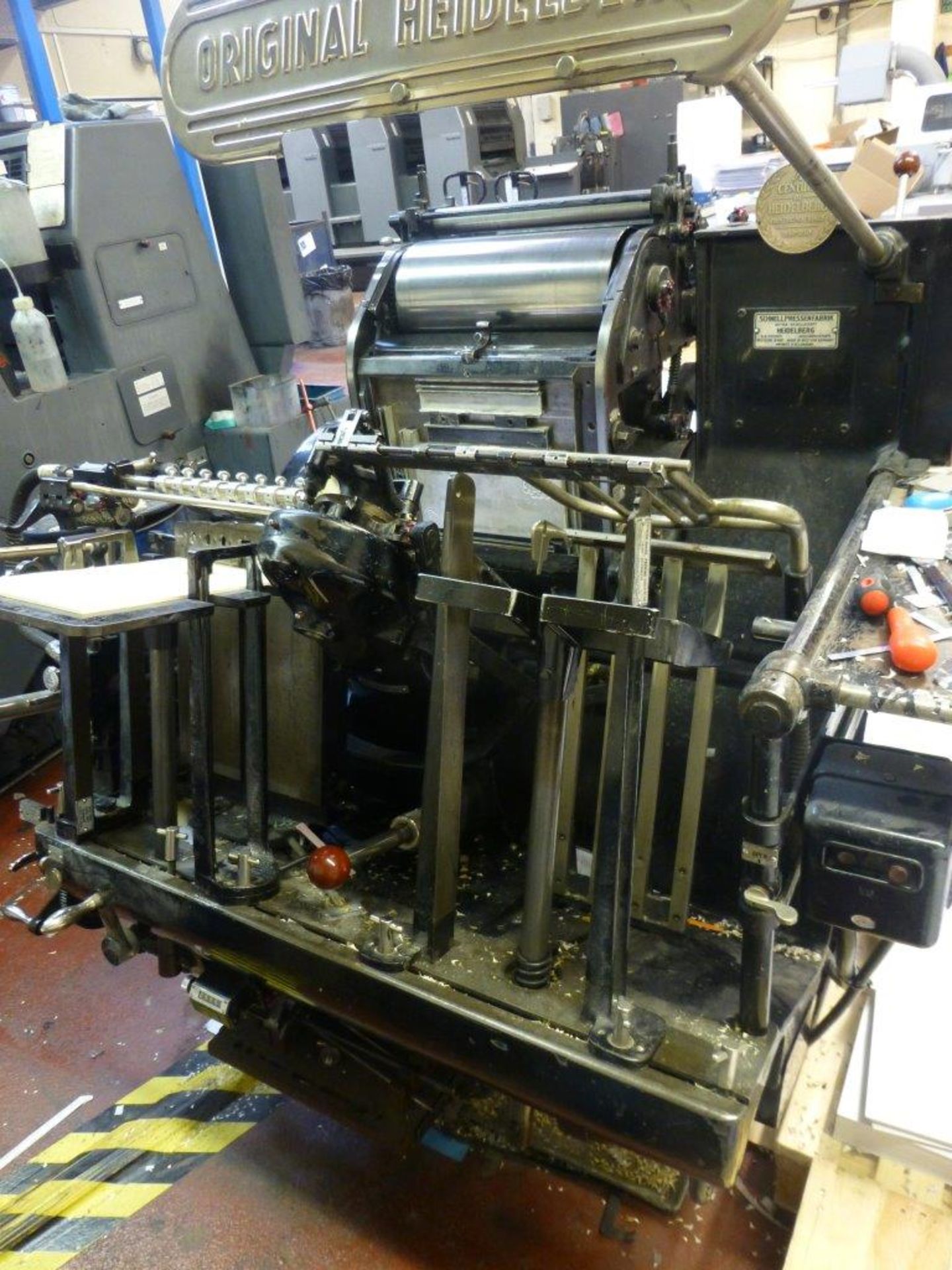 Original Heidelberg 10" x 14" cut and creasing platen (NB: this item has no CE marking. The - Image 2 of 2