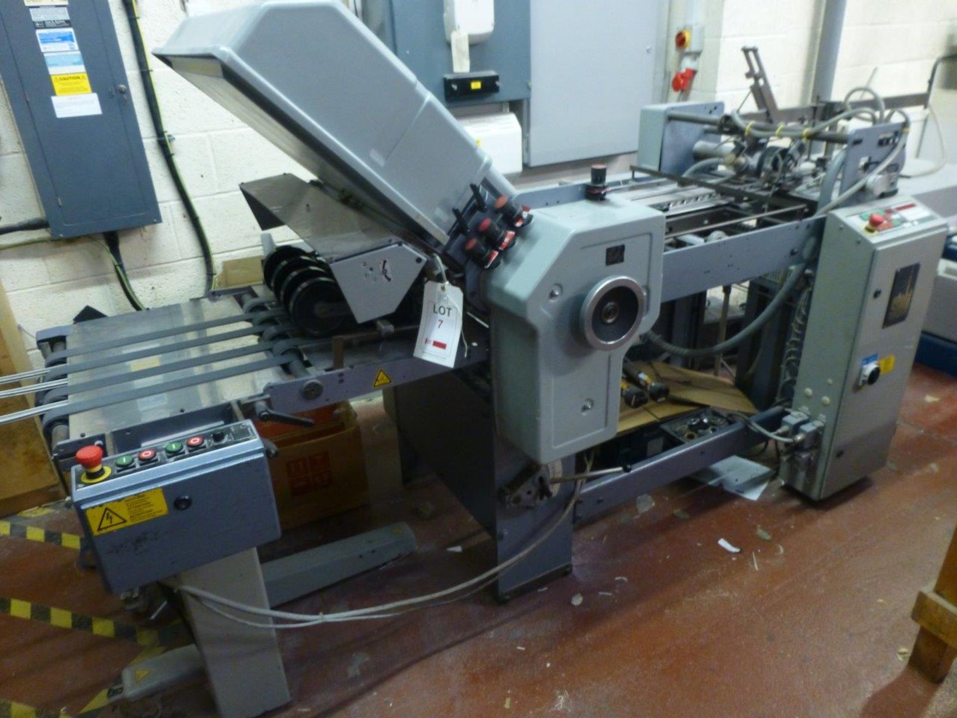 Stahl TI 52 folder line comprising Stahl station F52.3 T, Serial no. 97269-255760/ Stahl station