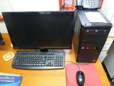 NGN Performance System and Solutions tower PC, Intel Core i3 processor, 6Gb ram with Benq flat