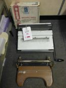 Lamirel comb binder, JBI binder and a quantity of binding wires