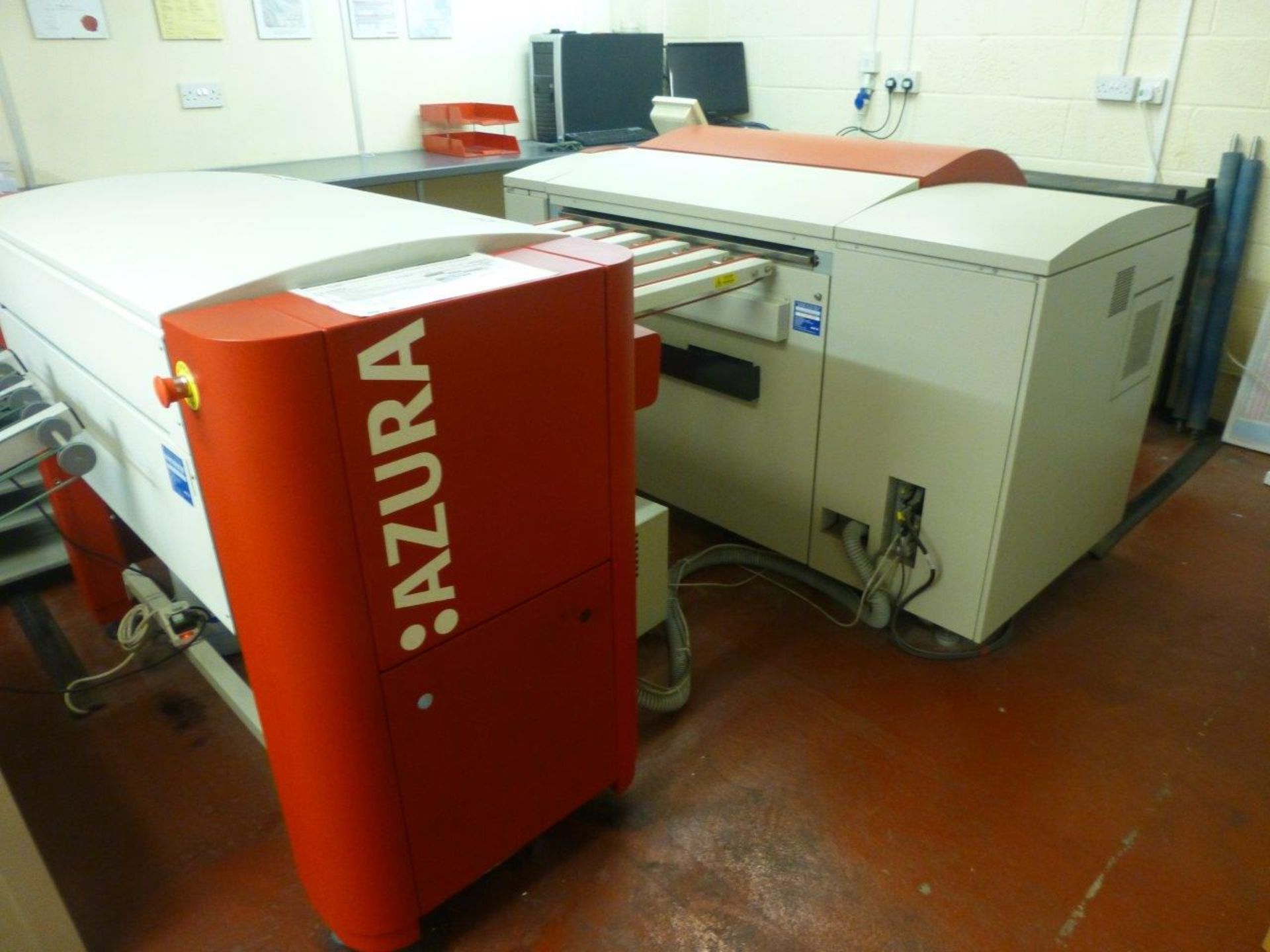 Agfa Acento II S Model PT-4300S CTP digital plate setter, Serial no. 211 (2006) with Agfa Azura C95 - Image 3 of 5