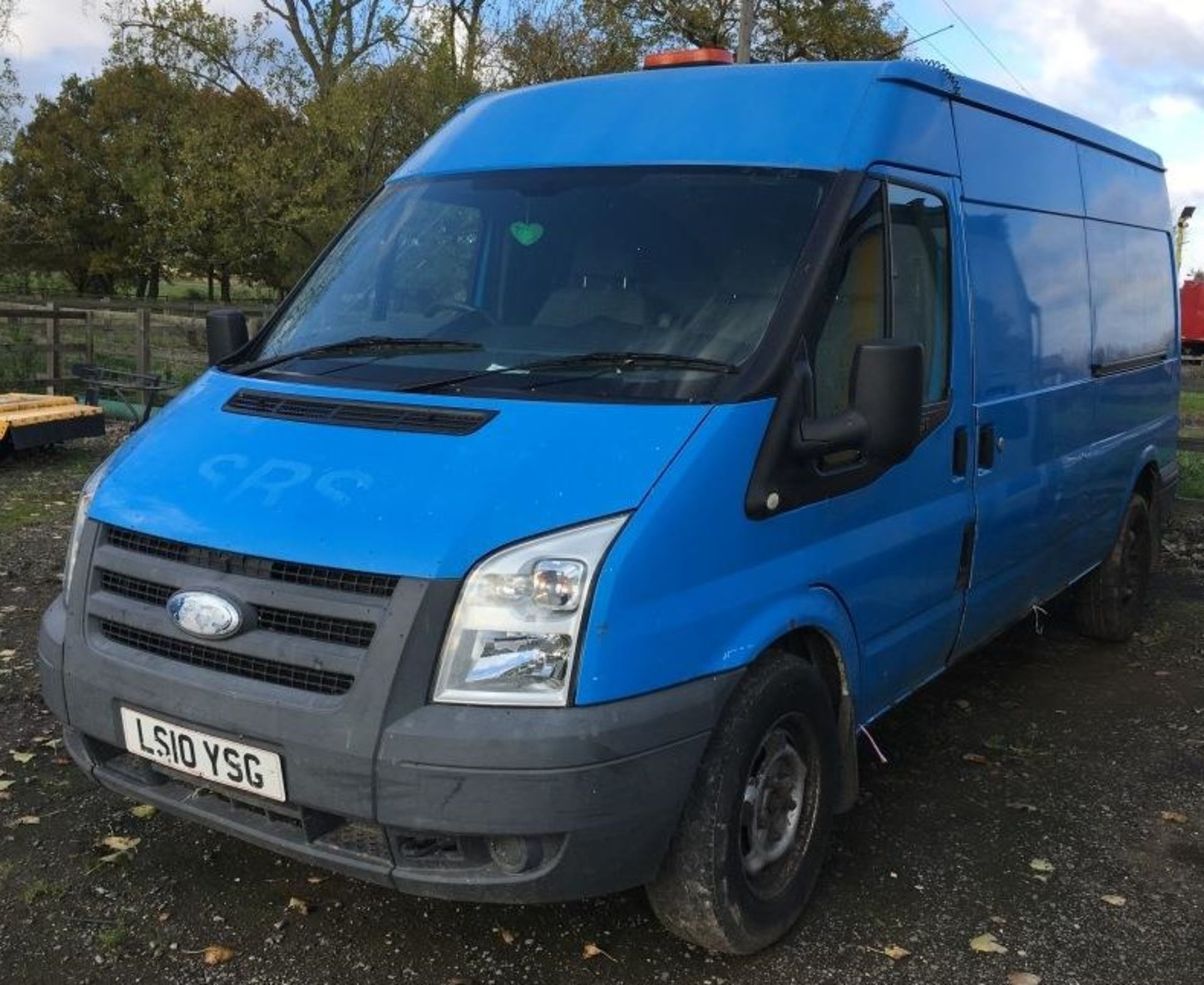 Ford Transit van (spares/scrap), 115 T350L RWD 2402cc, YOM: 2010, Reg: LS10 YSG, MOT Expired: 6