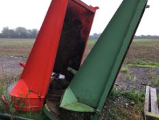 Two Bunning muck spreader hoods