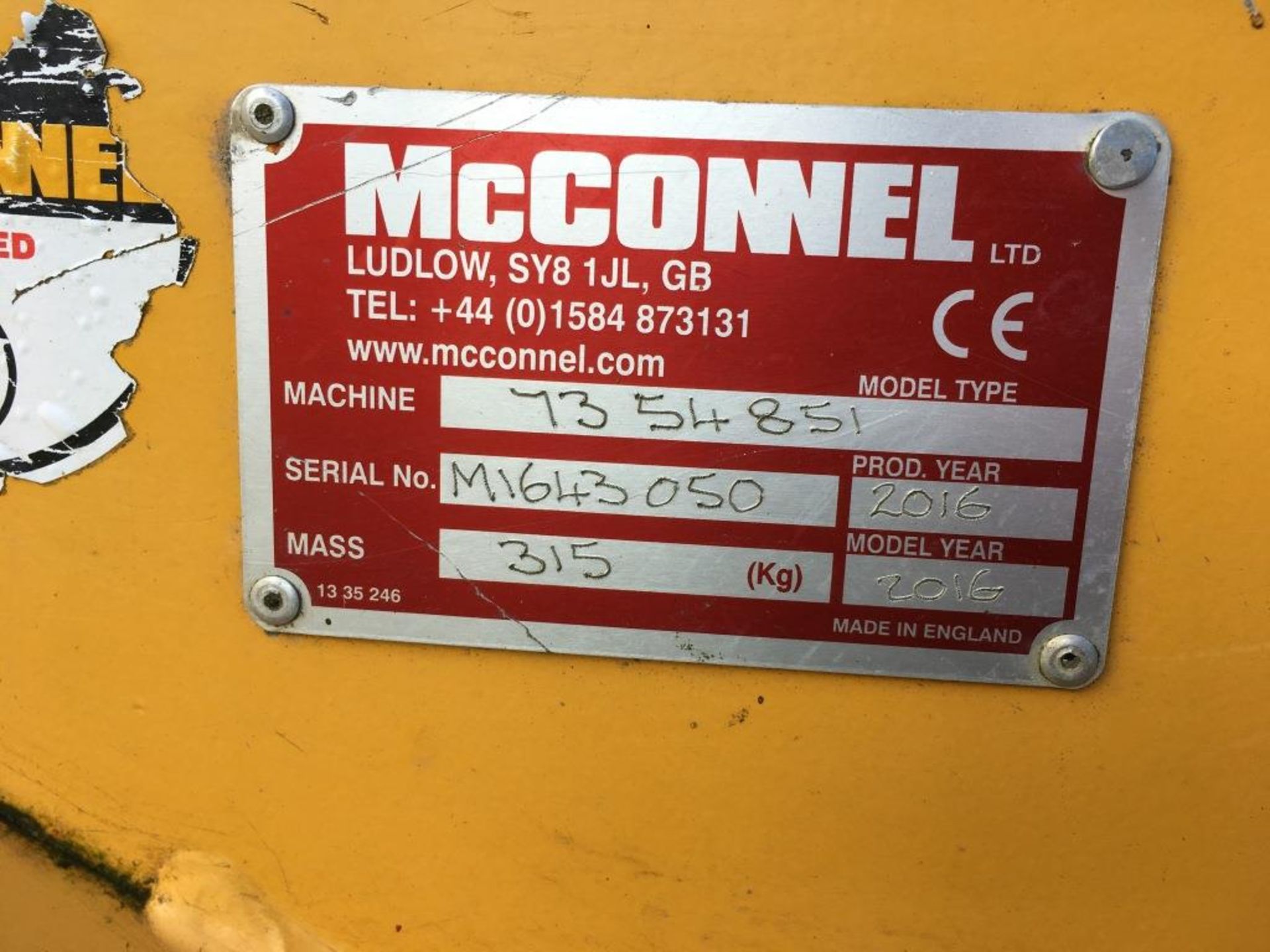 McConnel Power Arm 5860, YOM: 2016, No. M1643050/2722 - Image 5 of 7