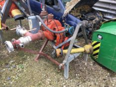 PTO driven tractor mounted pump